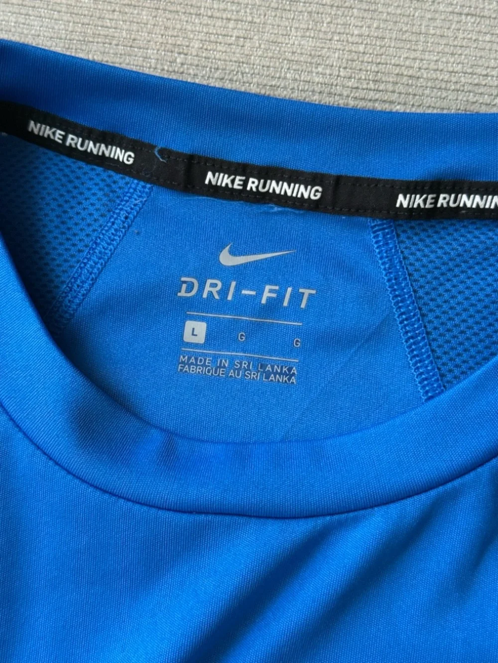 Nike Running Blue Shirt